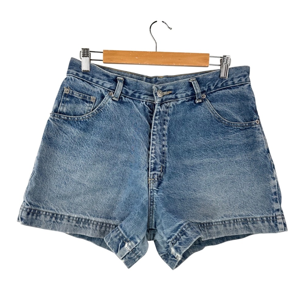 VTG Bolero Jeans‎ High Waist Denim Mom Shorts 90s distressed sz 13/14